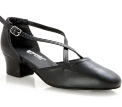 Dame Dansebutikken Folkedansesko Damer|Salsasko Damer-Anniel dansesko/træningssko m.kryds rem - 2181