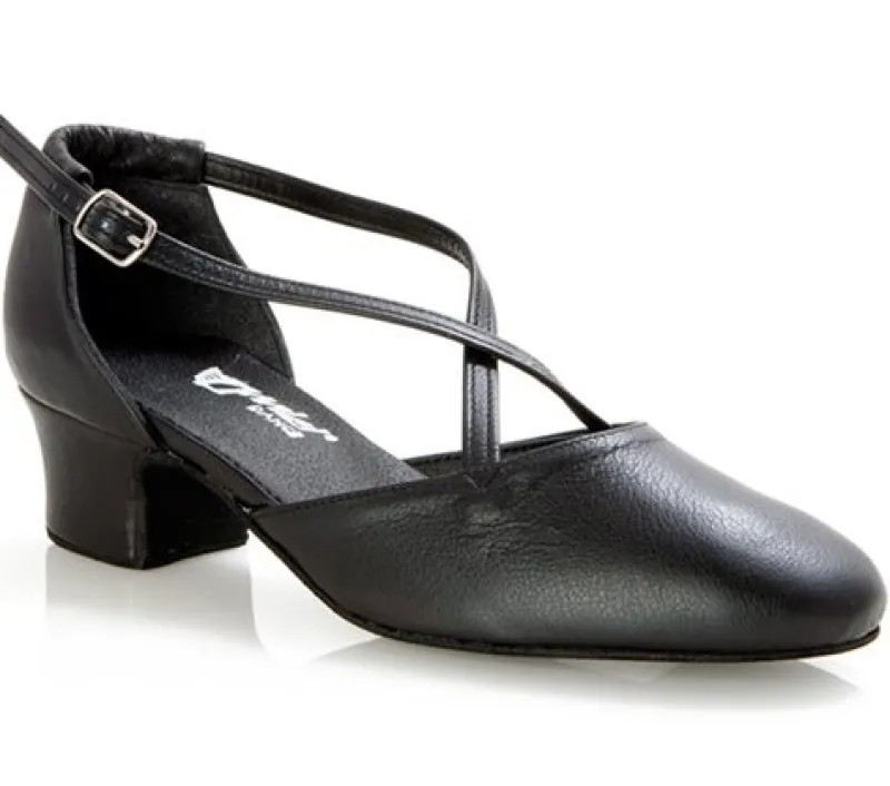 Dame Dansebutikken Folkedansesko Damer|Salsasko Damer-Anniel dansesko/træningssko m.kryds rem - 2181
