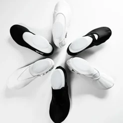 Dame/Børn Dansebutikken Gymnastiksko Voksne|Gymnastiksko Børn-Anniel sort kryds gymnastiksko skind