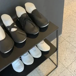 Dame/Børn Dansebutikken Gymnastiksko Voksne|Gymnastiksko Børn-Anniel sort kryds gymnastiksko skind