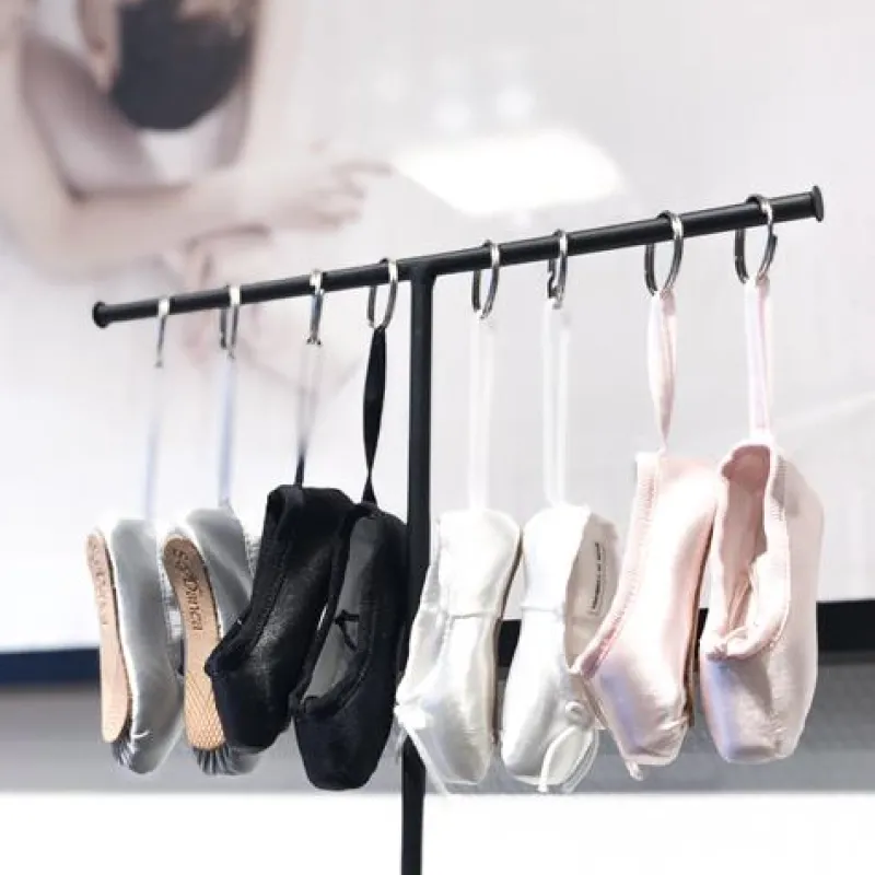 Børn Dansebutikken Andet Til Ballet|Balletting Børn-Balletsko nøglering i sort fra So Danca