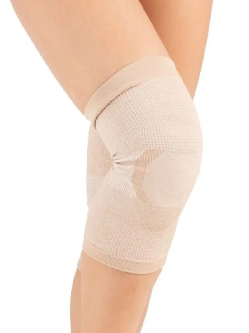 Dansebutikken Andet Til Gymnastik|Andet Til Ballet-Beige gele knæbeskyttere til dans
