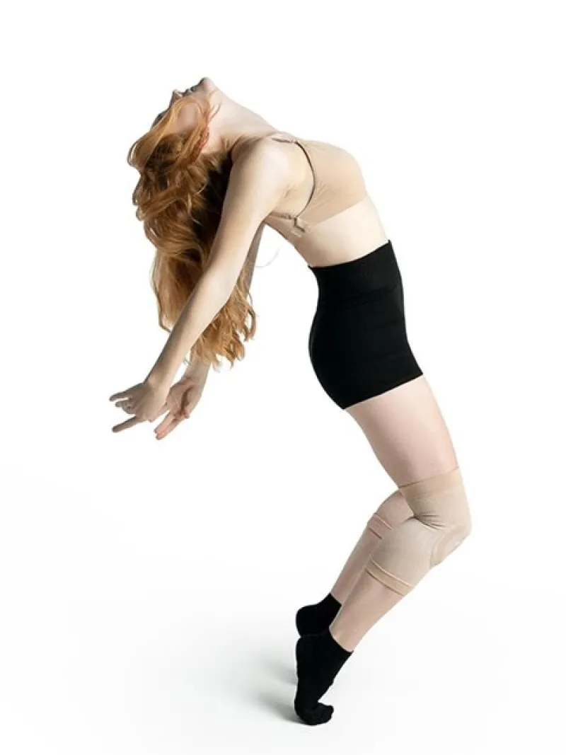 Dansebutikken Andet Til Gymnastik|Andet Til Ballet-Beige gele knæbeskyttere til dans