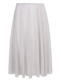 Dame Dansebutikken Ballet Underdele Damer|Skørter Til Skøjteløb-Beigefarvet langt pull on mesh skørt fra Mara Dancewear