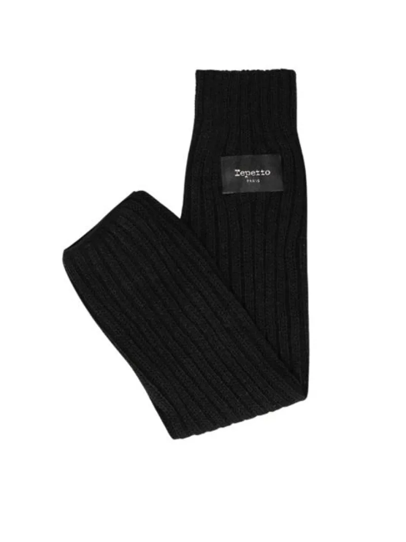 Dansebutikken Benvarmere Til Yoga|Benvarmere Til Ballet-Benvarmere fra Repetto i sort - 45 cm