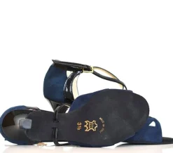 Dame Dansebutikken Salsasko Damer|Tangosko Damer-Blå dansesko Nueva Epoca Rosita 6 cm hæl