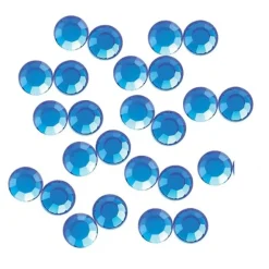 Dansebutikken Rhinsten/smykker|Rhinsten-Blå rhinsten til ansigt, hår og tøj