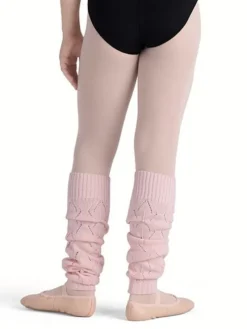 Dansebutikken Benvarmere Til Yoga|Benvarmere Til Ballet-Bloch benvarmere 45 cm til børn - rosa