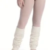 Dansebutikken Benvarmere Til Yoga|Benvarmere Til Ballet-Bloch benvarmere til børn 45 cm - off white