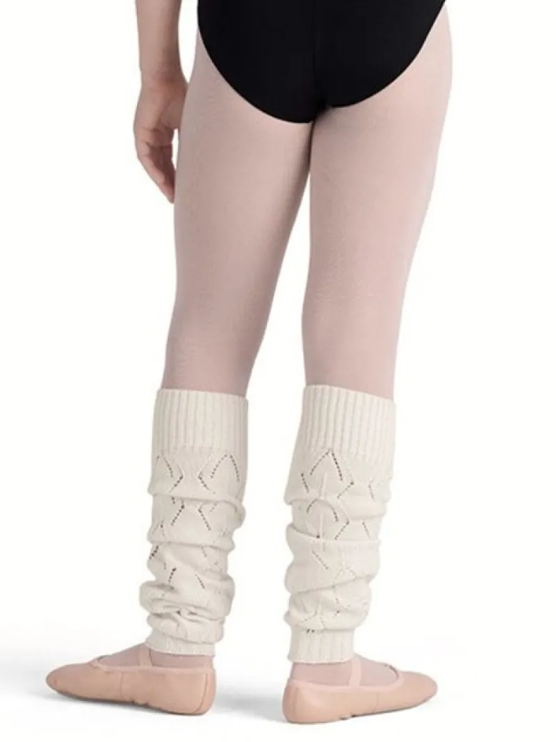 Dansebutikken Benvarmere Til Yoga|Benvarmere Til Ballet-Bloch benvarmere til børn 45 cm - off white