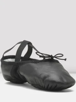 Dansebutikken Balletsko Bløde-Bloch bløde sorte balletsko med split sål