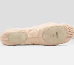 Dansebutikken Balletsko Bløde-Bloch springsko/ soft balletsko rosa splitsål