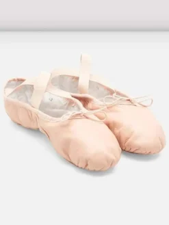 Dansebutikken Balletsko Bløde-Bloch springsko/ soft balletsko rosa splitsål