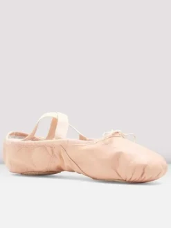 Dansebutikken Balletsko Bløde-Bloch springsko/ soft balletsko rosa splitsål