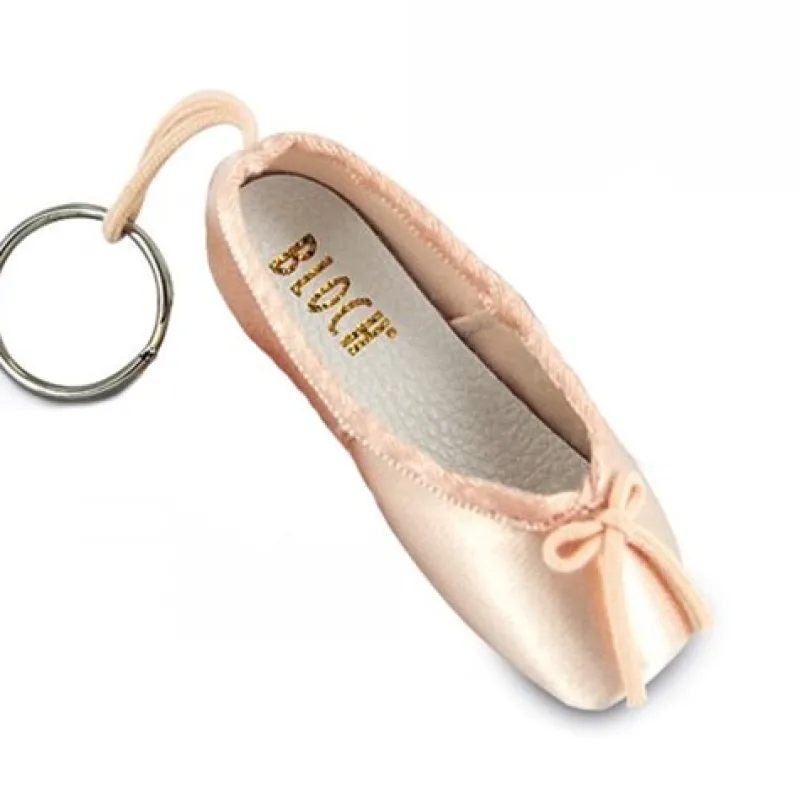 Børn Dansebutikken Andet Til Ballet|Balletting Børn-Bloch tåsko nøglering rosa