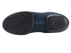 Dame Dansebutikken Salsasko Damer|Swingsko Damer-Blåsorte sneaker åndbar strik til damer - Suny