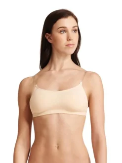 Dame Dansebutikken Gymnastik Undertøj Damer|Ballet Undertøj Damer-Capezio bh top m. puder dans/ballet/gymnastik