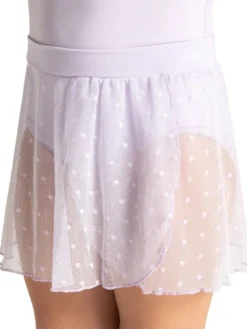 Børn Dansebutikken Underdele Piger|Ballet Underdele Børn-Capezio lys lavendel pull-on skørt til piger