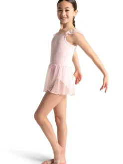 Børn Dansebutikken Underdele Piger|Ballet Underdele Børn-Capezio lyserød pull-on skørt til piger