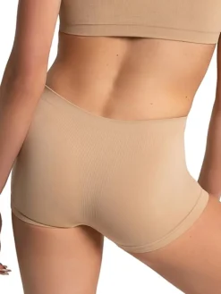 Børn Dansebutikken Gymnastik Undertøj Pige|Ballet Toppe Børn-Capezio nude seamless hotpants til damer