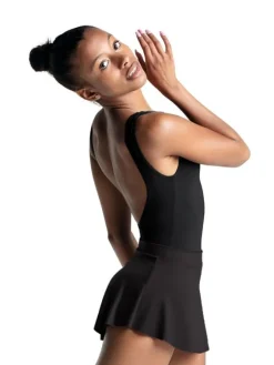 Dame Dansebutikken Skørter Til Skøjteløb|Ballet Underdele Damer-Capezio sort pull-on skørt damer