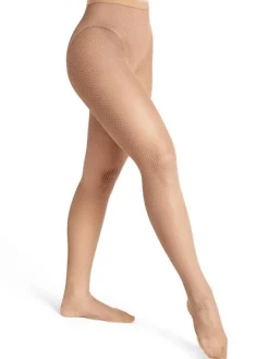 Dansebutikken Strømpebukser Til Dans-Capezio sun netstrømpebukser til dans