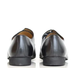 Dansebutikken Orgelsko Herrer|Tangosko Herrer-Dansesko bred i sort lækker skind Werner Kern