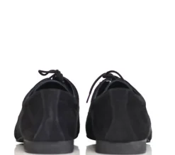 Dansebutikken Tangosko Herrer|Salsasko Herrer-Dansesko sort lækker ruskind Werner Kern