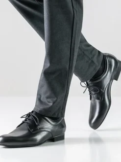 Dansebutikken Orgelsko Herrer|Tangosko Herrer-Dansesko sort lækker skind Werner Kern