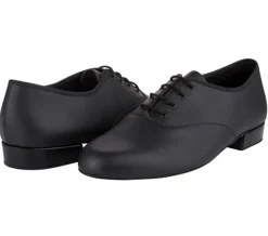 Dame Dansebutikken Orgelsko Damer|Tangosko Herrer-Dansesko/træningssko unisex sort skind