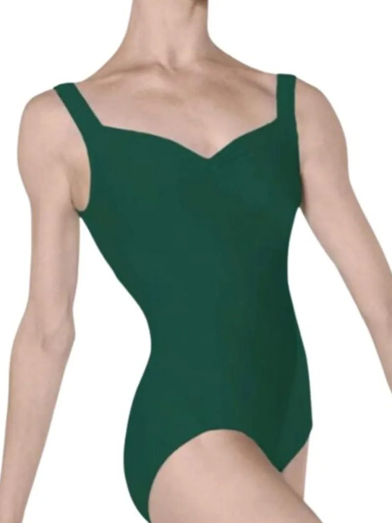 Dame Dansebutikken Balletdragter Damer-Dragt i mørkegrøn fra Wear Moi