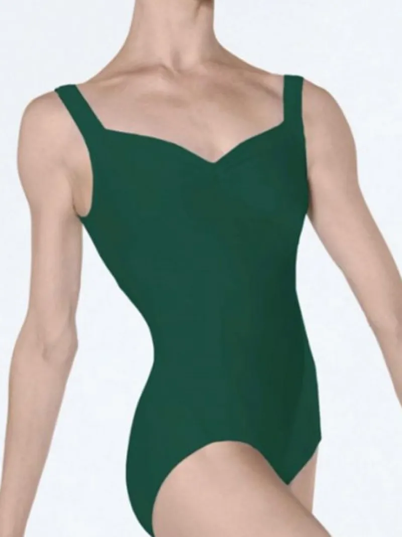 Dame Dansebutikken Balletdragter Damer-Dragt i mørkegrøn fra Wear Moi