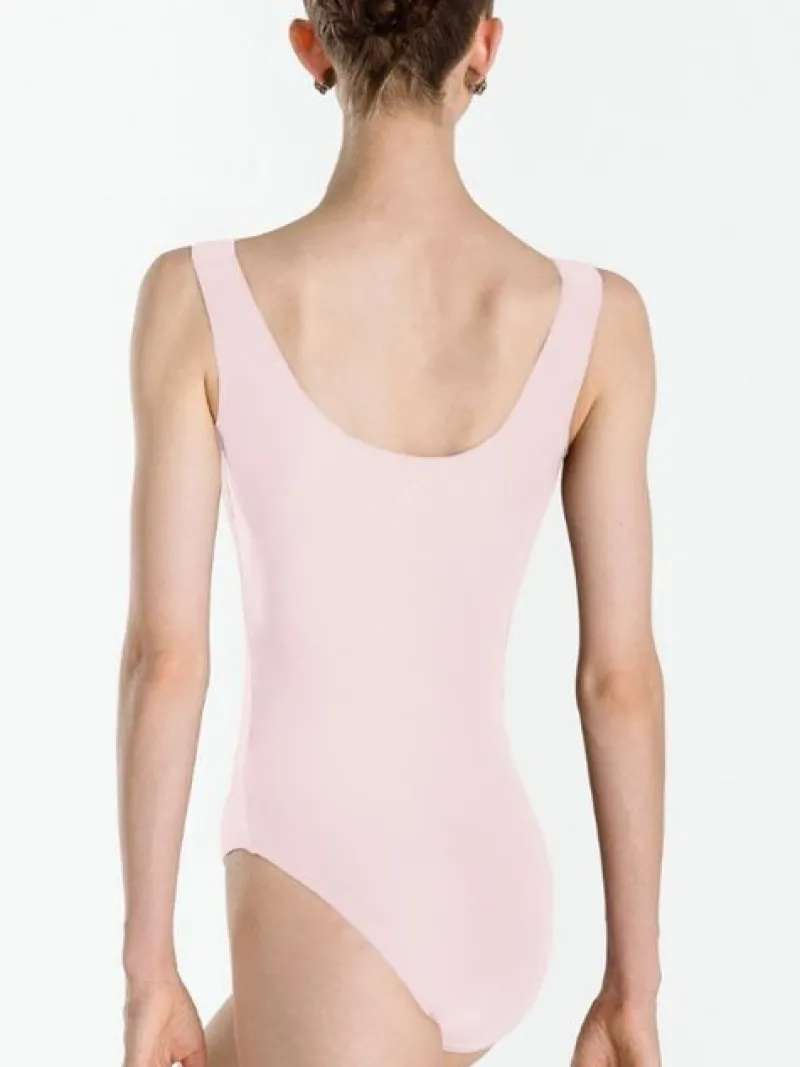 Dame Dansebutikken Balletdragter Damer-Dragt med korte ærmer i lyserød fra Wear Moi