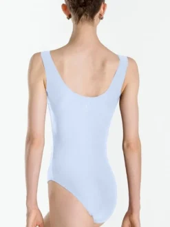 Dame Dansebutikken Balletdragter Damer-Dragt med tank ærmer i lyseblå fra Wear Moi