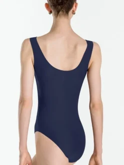 Dame Dansebutikken Balletdragter Damer-Dragt med tank ærmer i navy fra Wear Moi