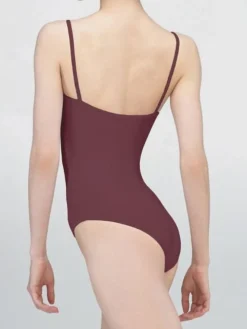 Dame Dansebutikken Balletdragter Damer-Dragt med tynde stropper i bordeaux fra Wear Moi