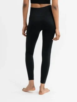 Dame Dansebutikken Pilates Bukser/leggings|Yogabukser-Drop of Mindfulness Jeane rib leggings i sort