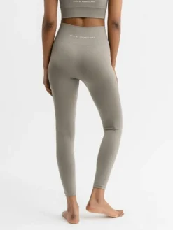 Dansebutikken Pilates Bukser/leggings|Yogabukser-Drop of mindfulness salvie grønne seamless leggings