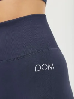 Dansebutikken Pilates Bukser/leggings|Yogabukser-Drop of mindfulness seamless leggings i mørkeblå