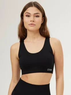 Dame Dansebutikken Yogatoppe|Overdele Damer-Drop of Mindfulness seamless top i sort