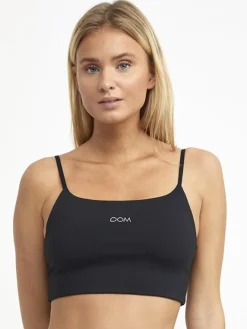 Dame Dansebutikken Pilates Overdele|Yogatoppe-Drop of Mindfulness Thea sports-bh i mat sort