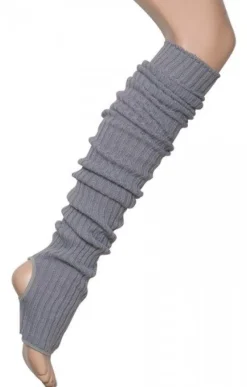 Dansebutikken Benvarmere Til Yoga|Benvarmere Til Gymnastik-Grå 90 cm benvarmere dans/ballet