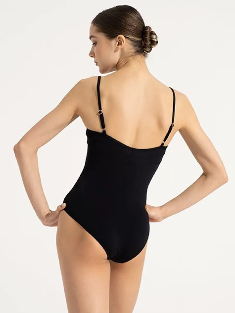 Dame Dansebutikken Balletdragter Damer-Grishko dragt i sort med synings detaljer