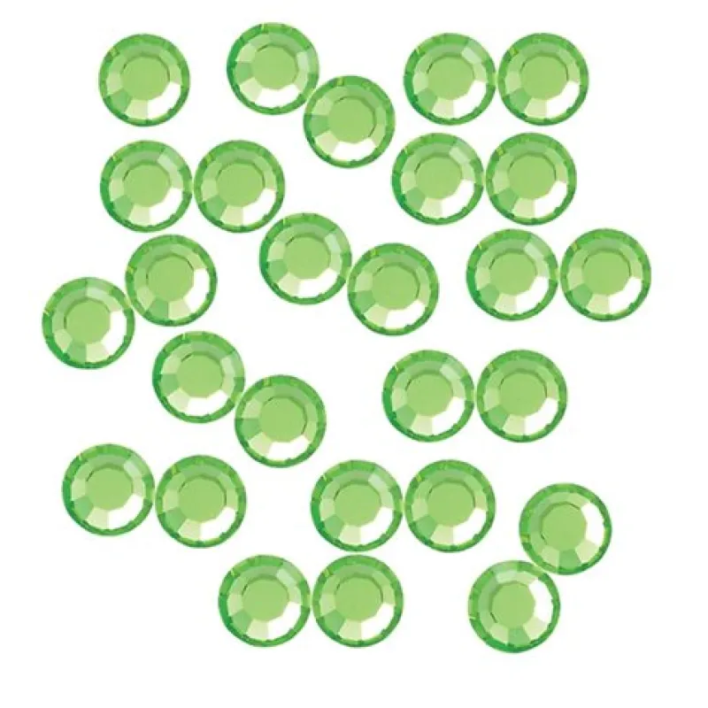 Dansebutikken Rhinsten/smykker|Rhinsten-Grønne rhinsten til ansigt, hår og tøj