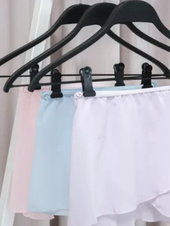 Børn Dansebutikken Gymnastikkjole Piger|Ballet Underdele Børn-Hvid chiffon skirt piger Capezio