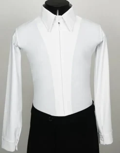 Dansebutikken Dansetøj Dreng-Hvid dansebody til drenge - Ready4dance