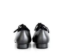 Dame Dansebutikken Orgelsko Damer|Drenge Dansesko-Lav trænings dansesko sort skind