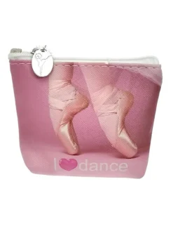 Dansebutikken Andet Til Ballet-Lille rosa balletpung med flot ballet motiv