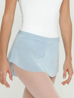 Dame Dansebutikken Skørter Til Skøjteløb|Ballet Underdele Damer-Lyseblåt pull on skørt fra Bullet Pointe