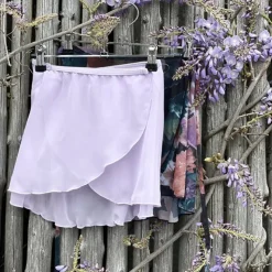 Børn Dansebutikken Underdele Piger|Gymnastikkjole Piger-Lyselilla chiffon skirt piger Capezio